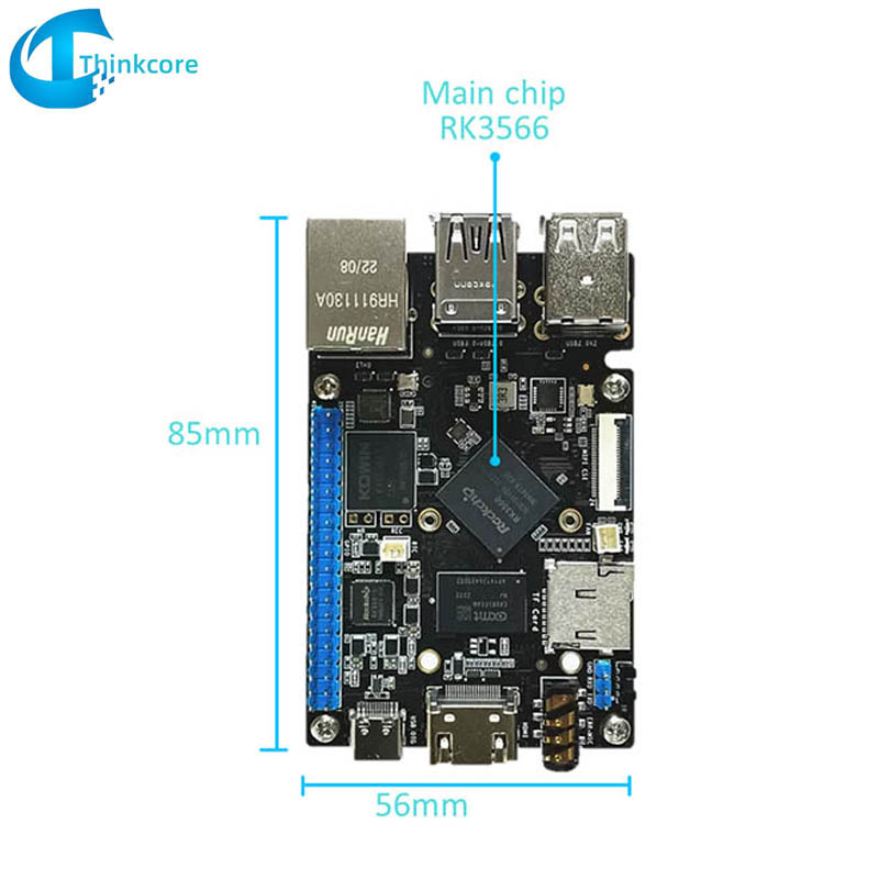 RK3566 SBC シングルボードコンピュータ Raspberry Pi と互換性あり